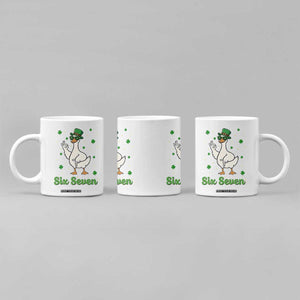 Lucky Goose Six Seven Meme Coffee Mug St Patricks Day TS12 Print Your Wear