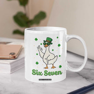 Lucky Goose Six Seven Meme Coffee Mug St Patricks Day TS12 Print Your Wear