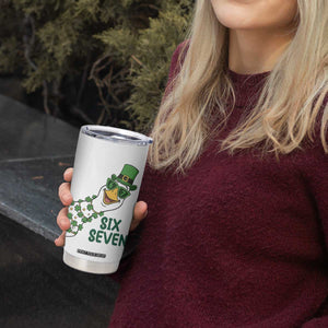 Chaotic Goose Six Seven Meme Tumbler Cup Funny St Patricks Day Gift TS12 Print Your Wear