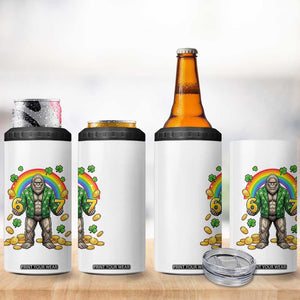 Bigfoot Six Seven Meme 4 in 1 Can Cooler Tumbler Funny St Patricks Day Gift TS12 Print Your Wear