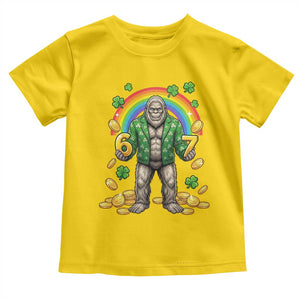 Bigfoot Six Seven Meme Toddler T Shirt Funny St Patricks Day Gift TS12 Daisy Print Your Wear