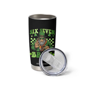 Bigfoot Six Seven Bruh Tumbler Cup Gen Z Irish Gift TS12 Print Your Wear