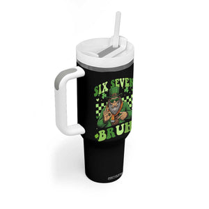 Bigfoot Six Seven Bruh Tumbler With Handle Gen Z Irish Gift TS12 Print Your Wear
