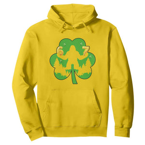St Patricks Day Bigfoot Shamrock Hoodie Six Seven Meme TS12 Daisy Print Your Wear