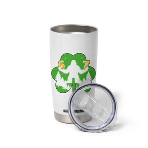 St Patricks Day Bigfoot Shamrock Tumbler Cup Six Seven Meme TS12 Print Your Wear