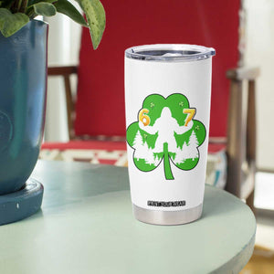 St Patricks Day Bigfoot Shamrock Tumbler Cup Six Seven Meme TS12 Print Your Wear