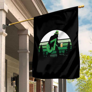 Funny St Patricks Bigfoot Says Six Seven Garden Flag Gen Z Irish Gift TS12 Print Your Wear