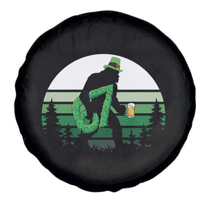 Funny St Patricks Bigfoot Says Six Seven Spare Tire Cover Gen Z Irish Gift TS12 Print Your Wear