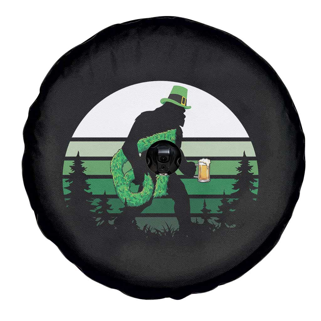 Funny St Patricks Bigfoot Says Six Seven Spare Tire Cover Gen Z Irish Gift TS12 Print Your Wear