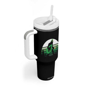 Funny St Patricks Bigfoot Says Six Seven Tumbler With Handle Gen Z Irish Gift TS12 Print Your Wear
