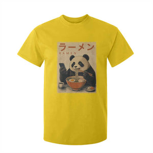 Funny Panda Eating Ramen Scrolling Phone T Shirt For Kid Japanese Art Aesthetic TS12 Daisy Print Your Wear