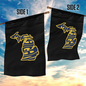 Michigan Lover State Map Pride Souvenir Gift Garden Flag TS12 Print Your Wear
