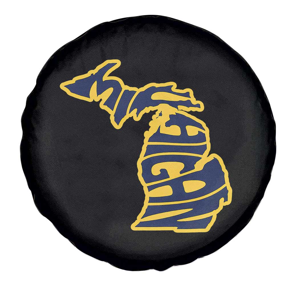 Michigan Lover State Map Pride Souvenir Gift Spare Tire Cover TS12 Print Your Wear