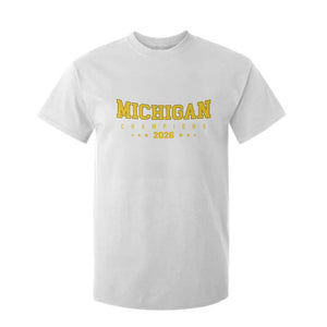 Michigan 2026 Basketball Victory T Shirt For Kid Champions Pride Fan Gift TS12 White Print Your Wear
