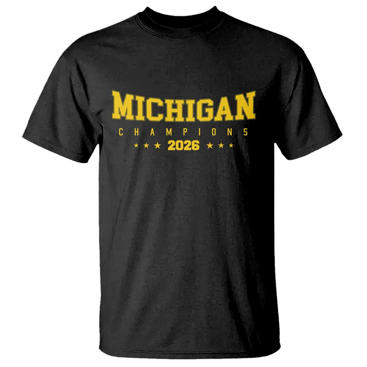 Michigan 2026 Basketball Victory T Shirt Champions Pride Fan Gift TS12 Black Print Your Wear