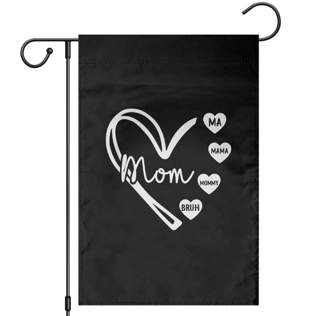 Mama Mommy Mom Bruh Garden Flag Mothers Day Humor Gift TS12 Black Print Your Wear