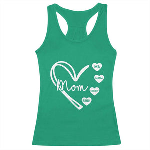 Mama Mommy Mom Bruh Racerback Tank Top Mothers Day Humor Gift TS12 Irish Green Print Your Wear