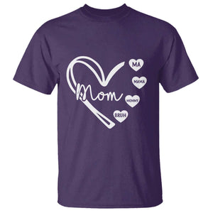 Mama Mommy Mom Bruh T Shirt Mothers Day Humor Gift TS12 Purple Print Your Wear