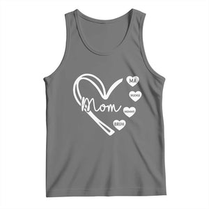 Mama Mommy Mom Bruh Tank Top Mothers Day Humor Gift TS12 Black Heather Print Your Wear