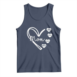 Mama Mommy Mom Bruh Tank Top Mothers Day Humor Gift TS12 Navy Print Your Wear