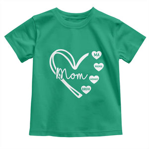 Mama Mommy Mom Bruh Toddler T Shirt Mothers Day Humor Gift TS12 Irish Green Print Your Wear