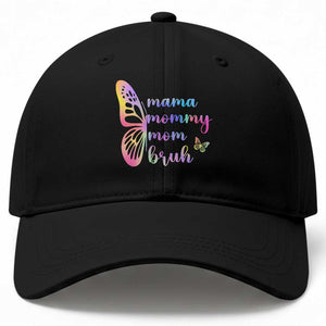 Funny Mom Saying Gift Baseball Cap Mama Mommy Mom Bruh TS12 Print Your Wear