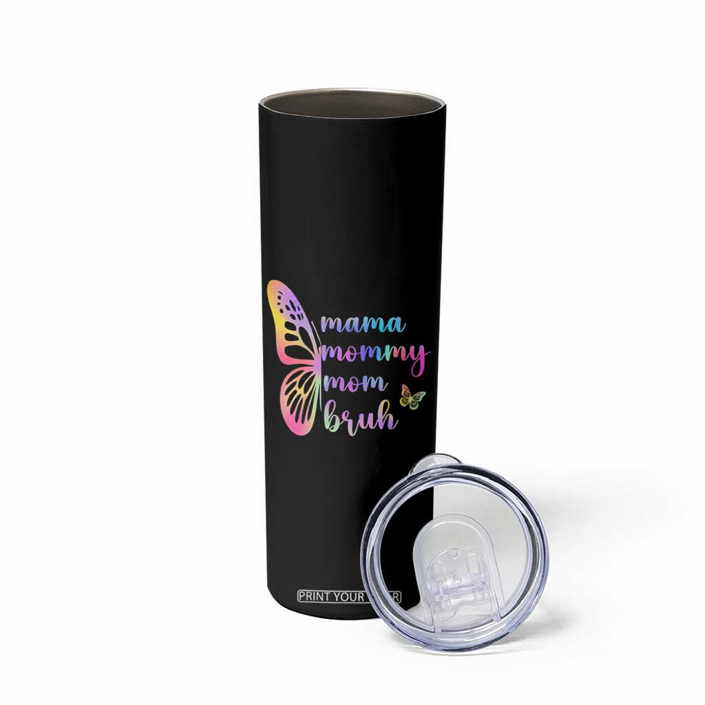 Funny Mom Saying Gift Skinny Tumbler Mama Mommy Mom Bruh TS12 Print Your Wear
