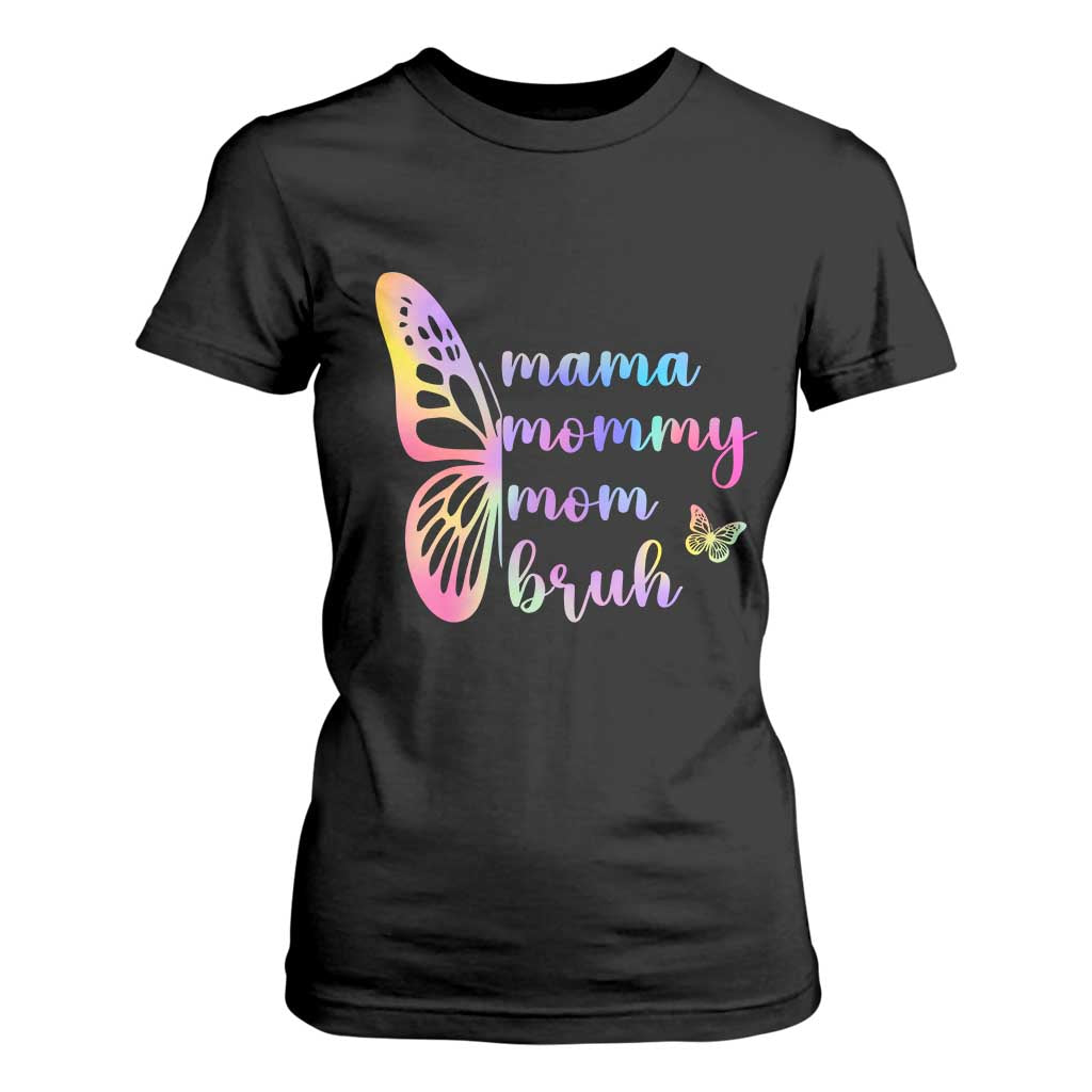 Funny Mom Saying Gift T Shirt For Women Mama Mommy Mom Bruh TS12 Black Print Your Wear