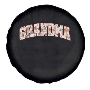 Vintage Floral Grandma Spare Tire Cover Mothers Day Gift Idea TS12 Print Your Wear