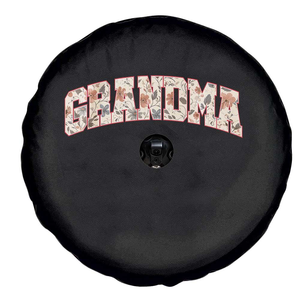 Vintage Floral Grandma Spare Tire Cover Mothers Day Gift Idea TS12 Print Your Wear