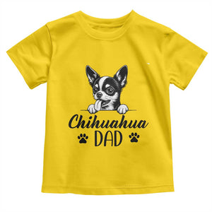 Proud Chihuahua Dad Toddler T Shirt Dog Lover Gift Idea TS12 Daisy Print Your Wear