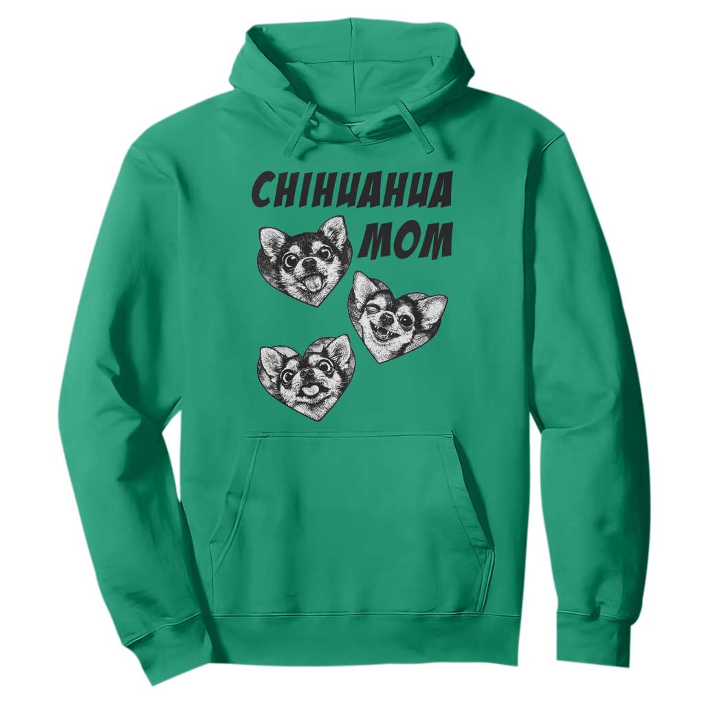 Proud Chihuahua Mom Hoodie Ankle Biter Dog Lover TS12 Irish Green Print Your Wear