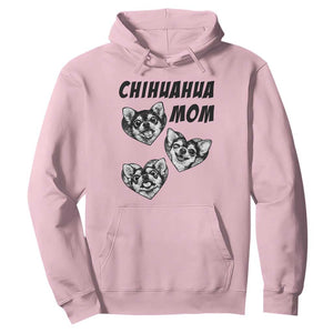 Proud Chihuahua Mom Hoodie Ankle Biter Dog Lover TS12 Light Pink Print Your Wear
