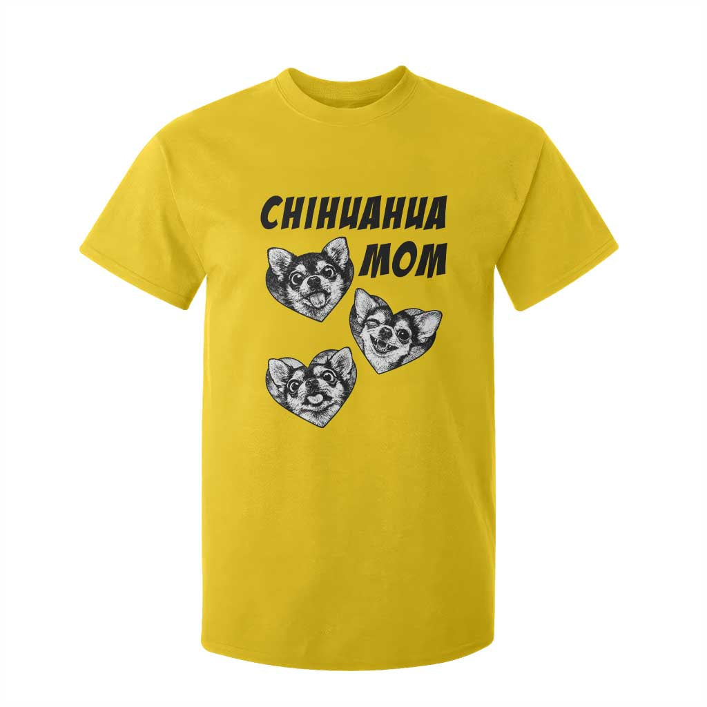 Proud Chihuahua Mom T Shirt For Kid Ankle Biter Dog Lover TS12 Daisy Print Your Wear