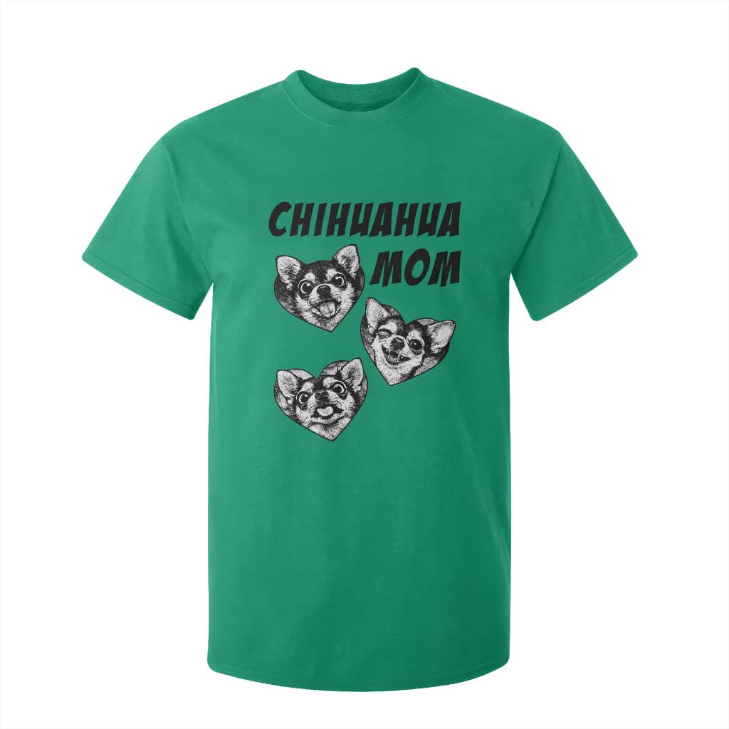 Proud Chihuahua Mom T Shirt For Kid Ankle Biter Dog Lover TS12 Irish Green Print Your Wear