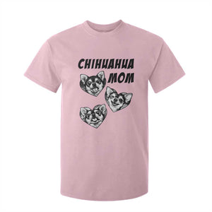 Proud Chihuahua Mom T Shirt For Kid Ankle Biter Dog Lover TS12 Light Pink Print Your Wear