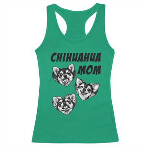 Proud Chihuahua Mom Racerback Tank Top Ankle Biter Dog Lover TS12 Irish Green Print Your Wear