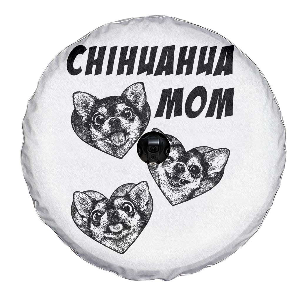 Proud Chihuahua Mom Spare Tire Cover Ankle Biter Dog Lover TS12 Print Your Wear