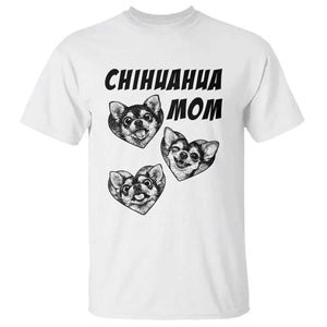 Proud Chihuahua Mom T Shirt Ankle Biter Dog Lover TS12 White Print Your Wear