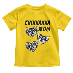 Proud Chihuahua Mom Toddler T Shirt Ankle Biter Dog Lover TS12 Daisy Print Your Wear