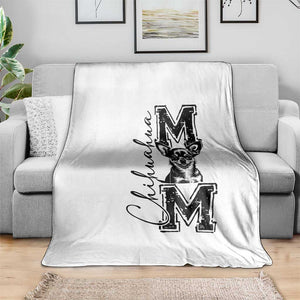 Chihuahua Mom Gift Throw Blanket Mothers Day Dog Lover TS12 Print Your Wear