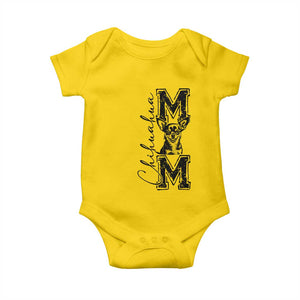Chihuahua Mom Gift Baby Onesie Mothers Day Dog Lover TS12 Daisy Print Your Wear