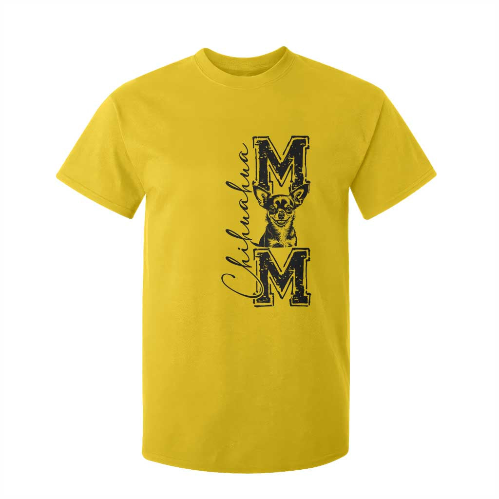 Chihuahua Mom Gift T Shirt For Kid Mothers Day Dog Lover TS12 Daisy Print Your Wear