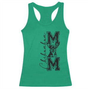Chihuahua Mom Gift Racerback Tank Top Mothers Day Dog Lover TS12 Irish Green Print Your Wear