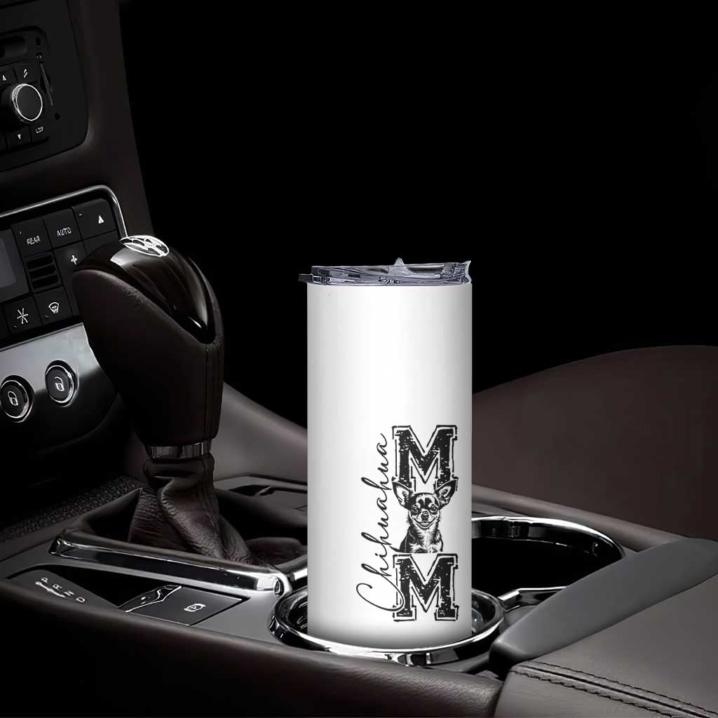 Chihuahua Mom Gift Skinny Tumbler Mothers Day Dog Lover TS12 Print Your Wear