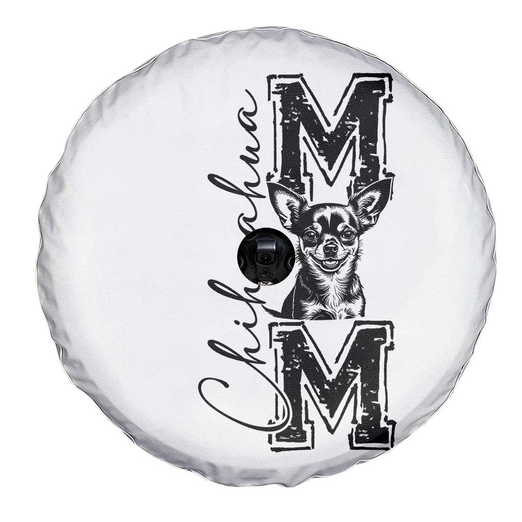 Chihuahua Mom Gift Spare Tire Cover Mothers Day Dog Lover TS12 Print Your Wear
