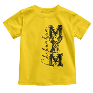 Chihuahua Mom Gift Toddler T Shirt Mothers Day Dog Lover TS12 Daisy Print Your Wear