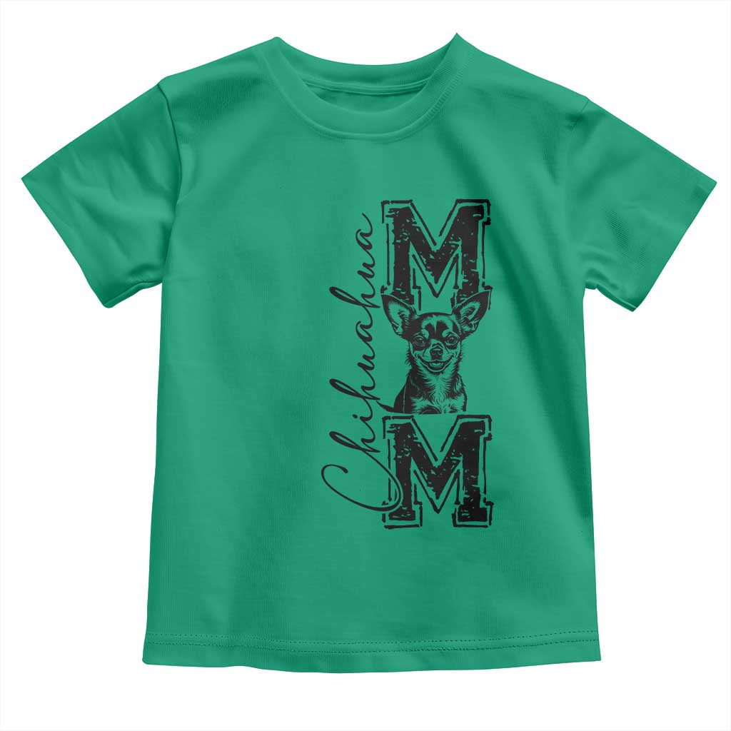 Chihuahua Mom Gift Toddler T Shirt Mothers Day Dog Lover TS12 Irish Green Print Your Wear