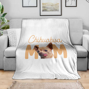 Proud Dog Mom Chihuahua Throw Blanket Mothers Day Lover Gift TS12 Print Your Wear