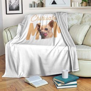 Proud Dog Mom Chihuahua Throw Blanket Mothers Day Lover Gift TS12 Print Your Wear